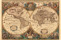 [17411 9] Puzzle 5000 piezas -Mapamundi Histórico- Ravensburger