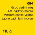 [4350094] Pigmento Amarillo Cadmio Medio 110 gr. Dalbe