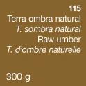 [4350115] Pigmento Tierra Sombra Natural 300 gr. Dalbe