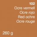 [4350102] Pigmento Ocre Rojo 260 gr. Dalbe