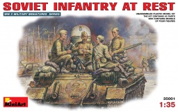 [35001] Figuras 1/35 Infantería Soviética en Descanso (1943-45) MiniArt