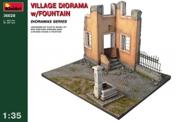 [36028] Diorama 1/35 Edificio en Ruinas y Fuente MiniArt