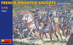 [72007] Figuras 1/72 Caballeros Montados Franceses (Siglo XV) MiniArt