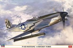 [08244] Avión 1/32 -P‐51D Mustang w/Rocket Tubes- Hasegawa