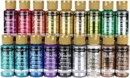 Pintura Acrílica Dazzling Metallics 60 ml. Decoart