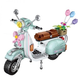 [1117] Moto Scooter - 673 pzs. Loz Mini