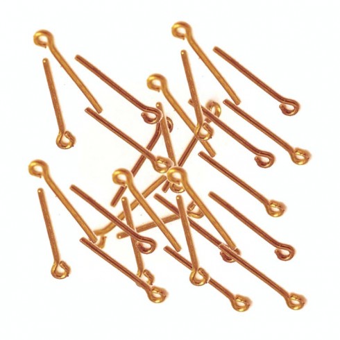 [4703] Cáncamos Cobre 0,5 x 11 mm. (100 pzs.) Amati