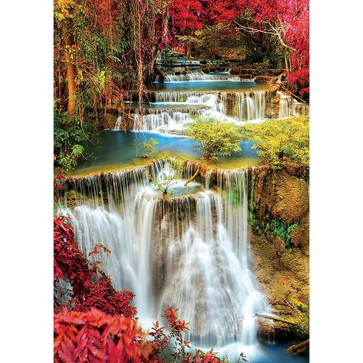 [18461] Puzzle 1000 piezas -Catarata en el Bosque- Educa
