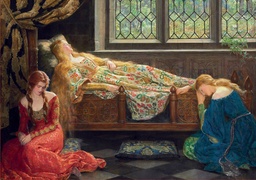 [18464] Puzzle 1500 piezas -Bella Durmiente, John Collier- Educa