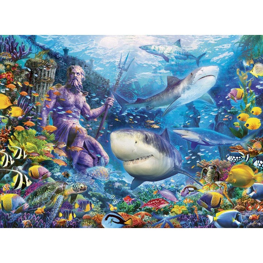 [15039 7] Puzzle 500 piezas -El Rey del Mar- Ravensburger