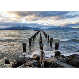 [16199 7] Puzzle 1000 piezas -Puerto Natales, Chile- Ravensburger