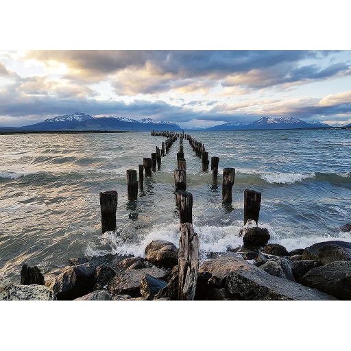 [16199 7] Puzzle 1000 piezas -Puerto Natales, Chile- Ravensburger