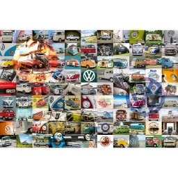 [16018 1] Puzzle 3000 piezas -99 Momentos, VW Bulli- Ravensburger