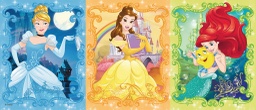 [12825 9] Puzzle 200 piezas XXL -Panorama: Princesas Disney- Ravensburger