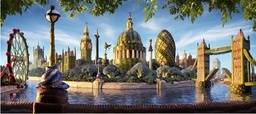 [15070 0] Puzzle 1000 piezas -Skyline Londres Panorama- Ravensburger