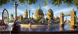 [15070 0] Puzzle 1000 piezas -Skyline Londres Panorama- Ravensburger