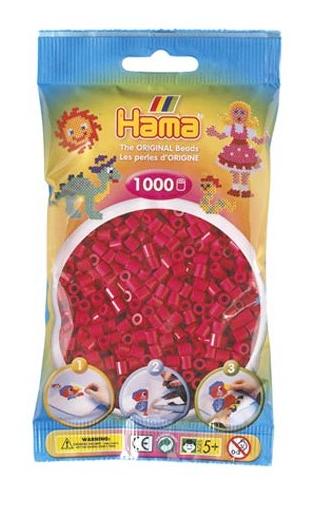 [207 29] Bolsa 1000 piezas -Rojo Granate 29- Hama Midi