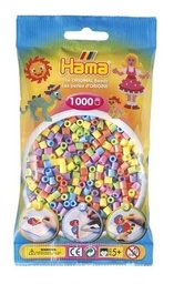 [207 50] Bolsa 1000 piezas -Surtido Pastel Mix 50- Hama Midi