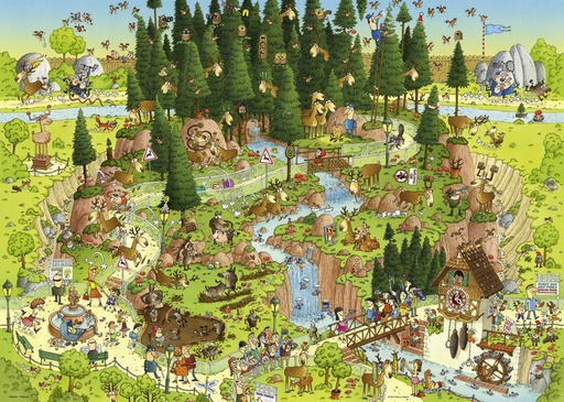 [29638] Puzzle 1000 piezas -Selva Negra, Degano - Heye