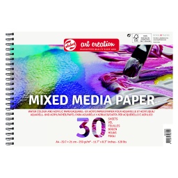 [9312002M] Bloc Mix Media 30 Hojas 250 gr. A4 21 x 29,7 cm. Art Creation Talens