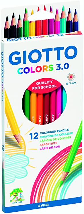 [276600] Estuche Lápices Colors 3.0 (12 Colores) Giotto