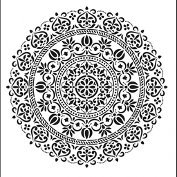 [HD-109] Plantilla Stencil 45 x 45 cm. -Mandala- Cadence