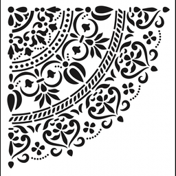 [HD-110] Plantilla Stencil 45 x 45 cm. -Mandala Grande- Cadence