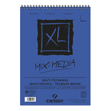 [200807215] Bloc -XL Mix Media- 30 Hojas A4 21 x 29,7 cm. 300 gr. Canson