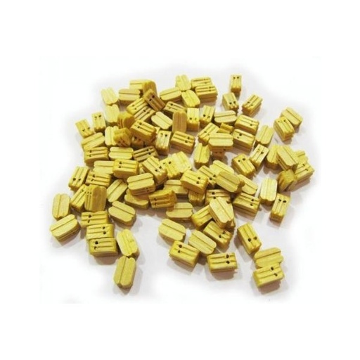 [4088/03] Motones / Cuadernales Boje 3 mm. 2 Agujeros (100 pzs.) Amati