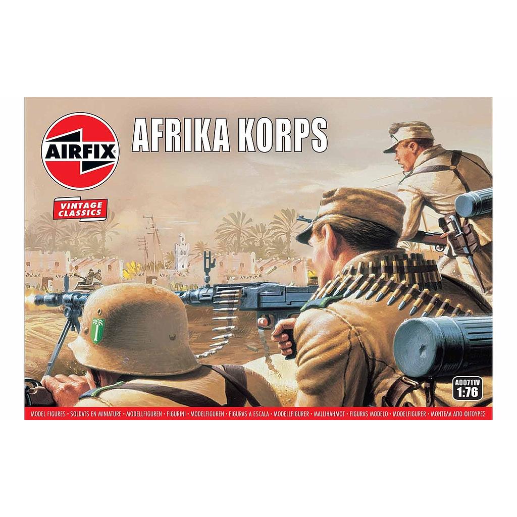 [A00711V] Set 48 Figuras 1/76 -WWII Afrika Corps- Airfix