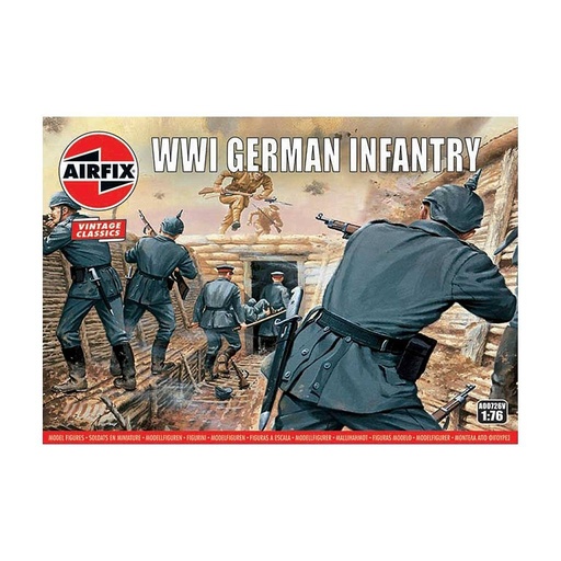 [A00726V] Set 48 Figuras 1/76 -WWI German Infantry- Airfix