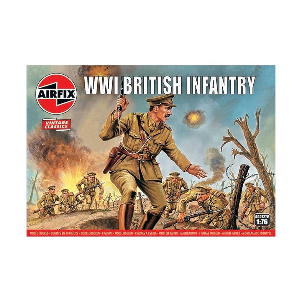 [A00727V] Set 48 Figuras 1/76 -WWI British Infantry- Airfix