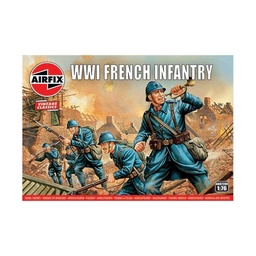 [A00728V] Set 48 Figuras 1/76 -WWI French Infantry- Airfix