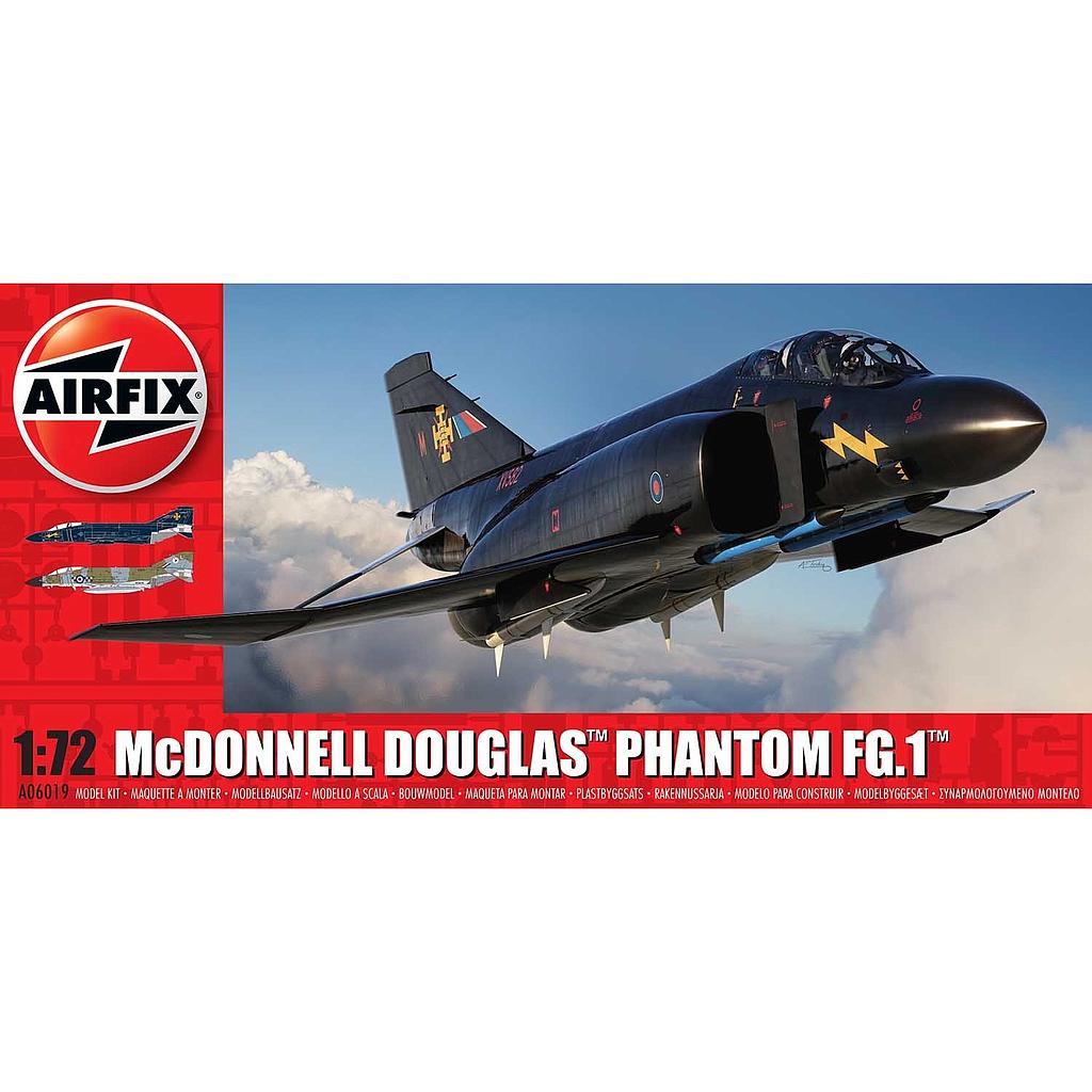 [A06019] Avión 1/72 -McDonnell Douglas Phantom FG.1 RAF- Airfix