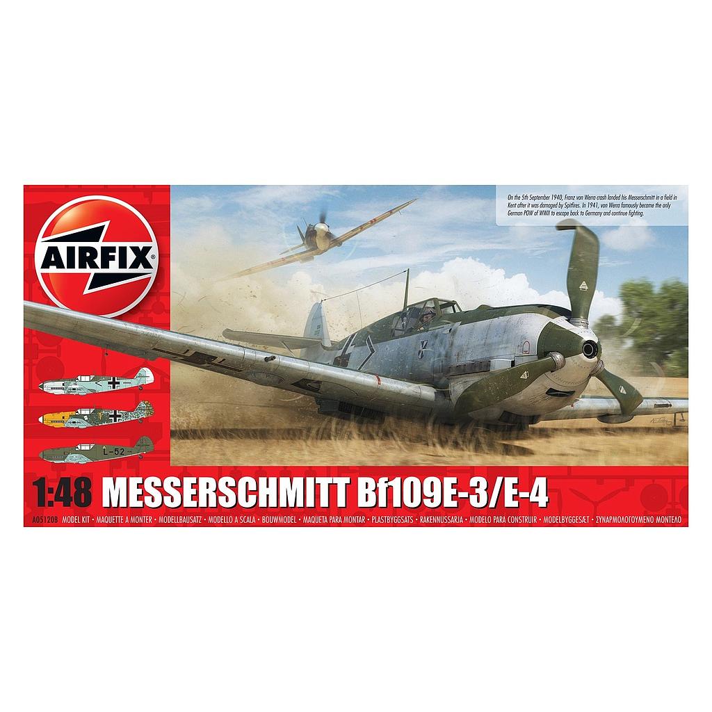 [A05120B] Avión 1/48 -Messerschmitt Me109E-4/E-1 1:48- Airfix
