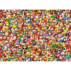 [39388 6] Puzzle 1000 piezas -Imposible: Emoji- Clementoni