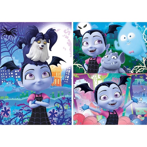 [25229 9] Puzzles 3 x 48 piezas -Vampirina- Clementoni
