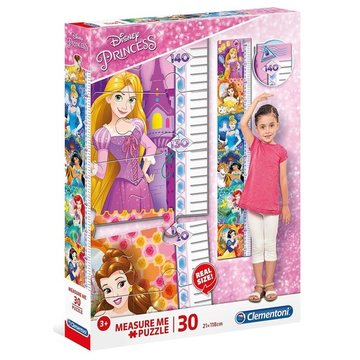 [20328 4] Puzzle "Medidor" 30 piezas -Princess- Clementoni