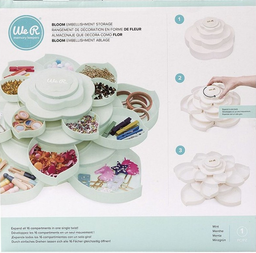 [660491] Caja Almacén Clasificador Bisutería -Flor- We R Memory Keepers
