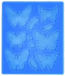 [45562] Molde Silicona -Mariposas- 113 x 90 mm.