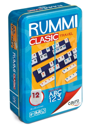 [755] Rummi Classic Travel -Caja Metal Viaje- Cayro