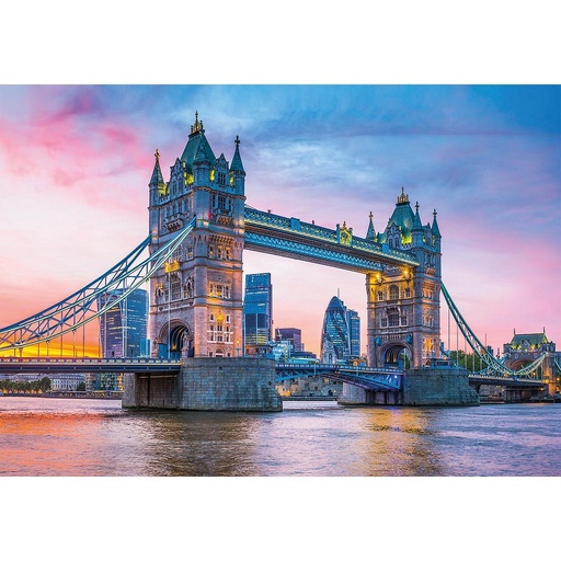 [31816 2] Puzzle 1500 piezas -Tower Bridge al Atardecer- Clementoni