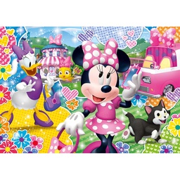 [20146 4] Puzzle 104 piezas Glitter -Minnie Happy Helpers- Clementoni