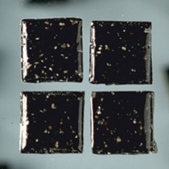 [2291689] Teselas Mosaico Cristal -Negro- 10 x 10 x 4 mm. 1 Kg. (1500 pzs. Aprox.) 