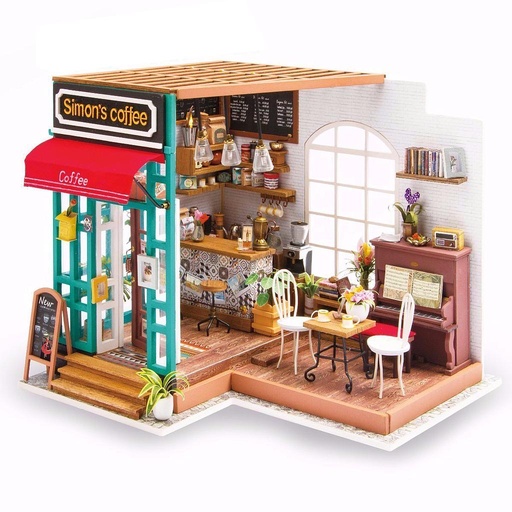 [DG109] Kit Habitación -Simon´s Cofee- Rolife Robotime