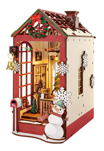 [TGC07] Kit Diorama Book Nook Librería -Christmas Indoor Scene- Rolife Robotime