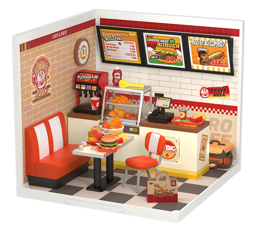 [DW010] Kit -Yum Yum Burgers- Rolife Robotime