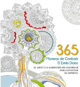 [978-84-16279-38-8	] Libro Colorear "365 Maneras Combatir el Estrés Diario" Edit. LU    