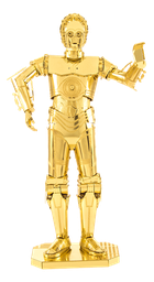 [MMS270] Metal Earth -Star Wars- C3PO Gold