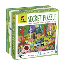 [69274785] Puzzle Secreto 24 piezas -El Bosque- Ludattica